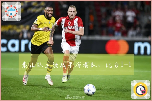 泰山队主场战平海港队，比分1-1